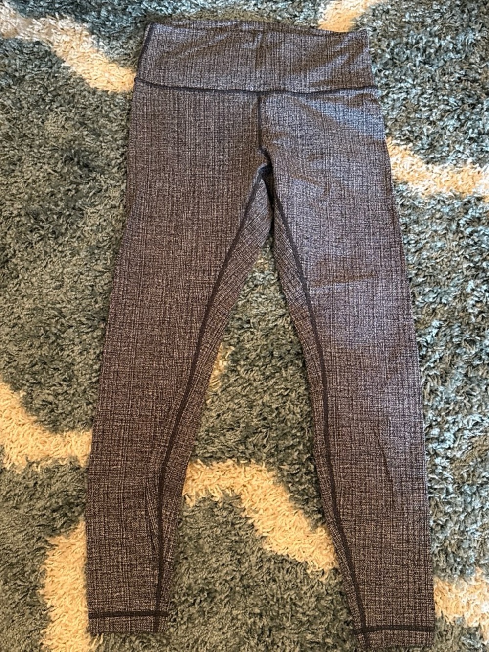 lululemon athletica Heathered Plum Active Leggings